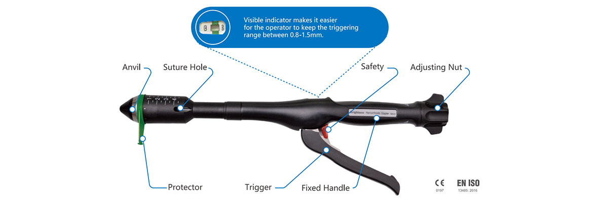 Disposable Hemorrhoids Stapler