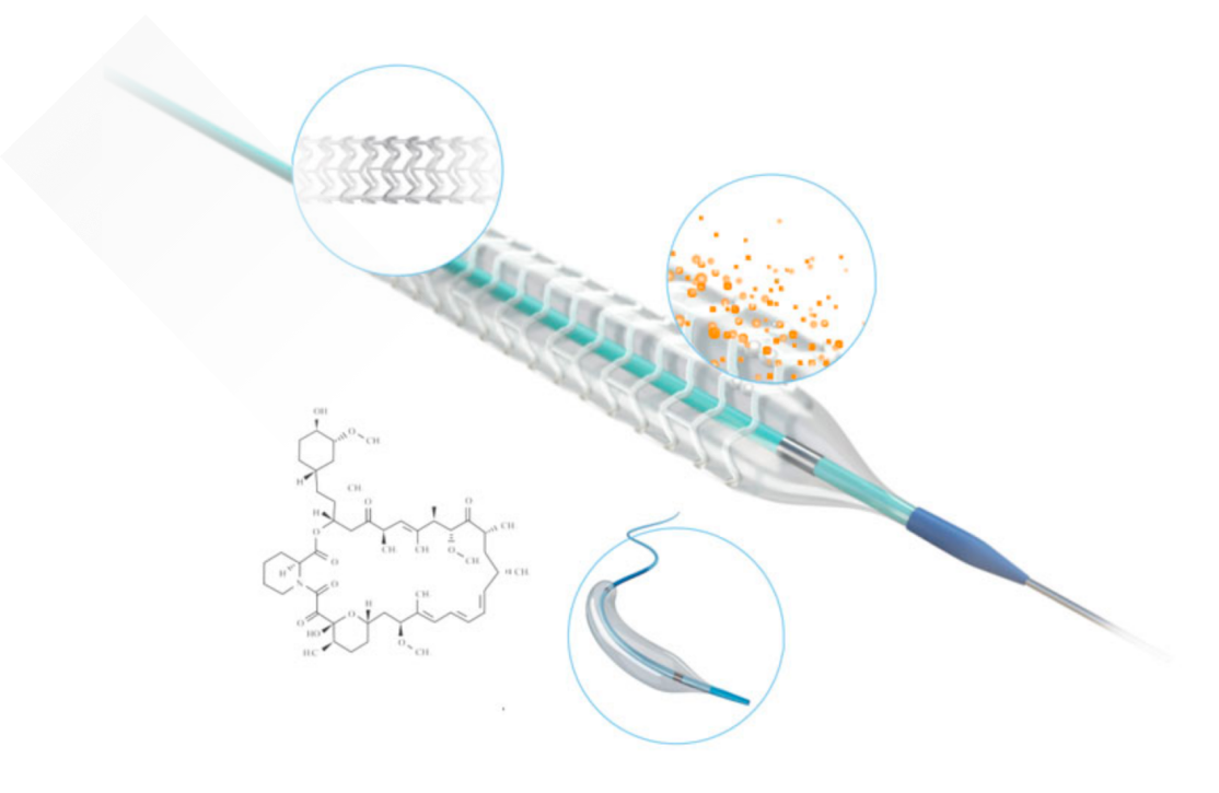 Fully degradable polyLlactide Sine wave structure in space, Inphase peakvalley connection Drug Class...